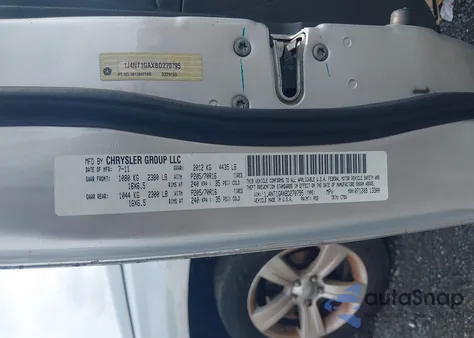 2011 Jeep Patriot Sport из США, поврежденный, VIN 1J4NT1GAXBD270795